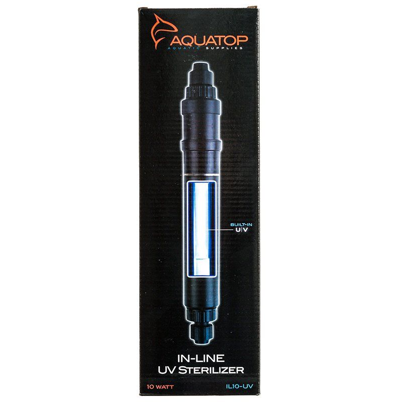 Aquatop In-Line UV Sterilizer for Aquariums 10 Watt