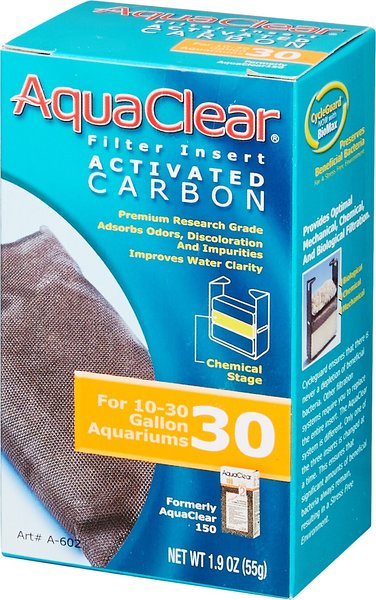 AquaClear Activated Carbon Filter Insert, Size 30