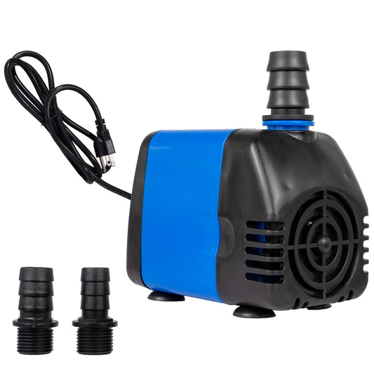 265 GPH Submersible Fountain Pond Aquarium Water Pump