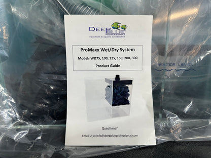 DEEP BLUE WD200 Wet/Dry sump---OPEN BOX--- BRAND NEW