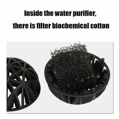 300 pcs(6xbags) Aquarium Bio Mesh Balls FREE Bag Filter Media