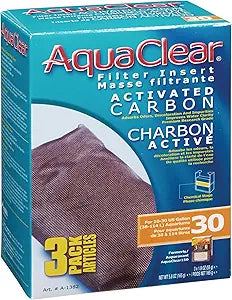 AquaClear Activated Carbon Filter Insert, Size 30, 3 count