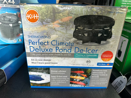 K&H Deluxe Perfect Climate Pond De-Icer, 750 Watts