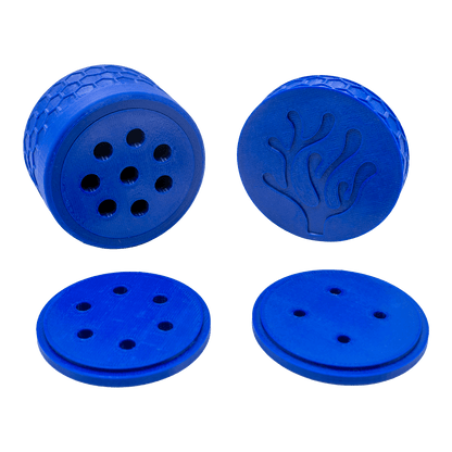 Copperband Butterfly Fish Feeder - EXTRA 2 discs for FEEDING FISH - 5 TOTAL