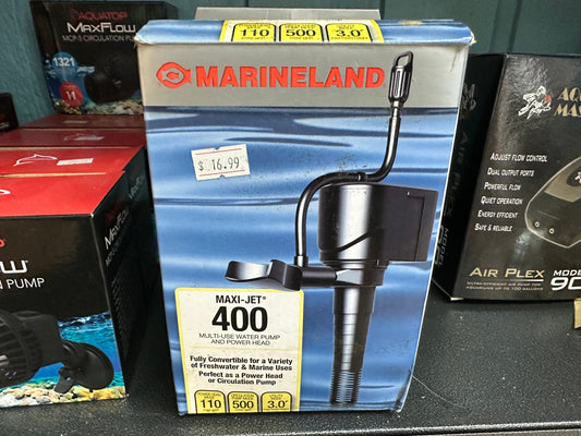 Marineland Maxi-Jet Water & Circulation Pump, Size 400-OPEN BOX