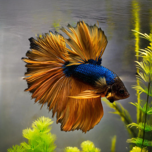 BLUE MUSTARD BETTA